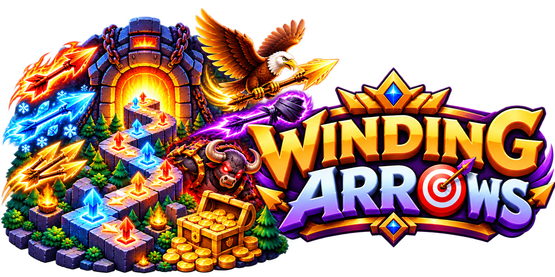 Winding Arrows